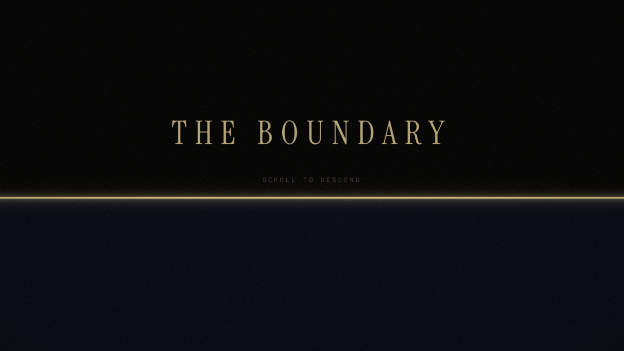 The Boundary
