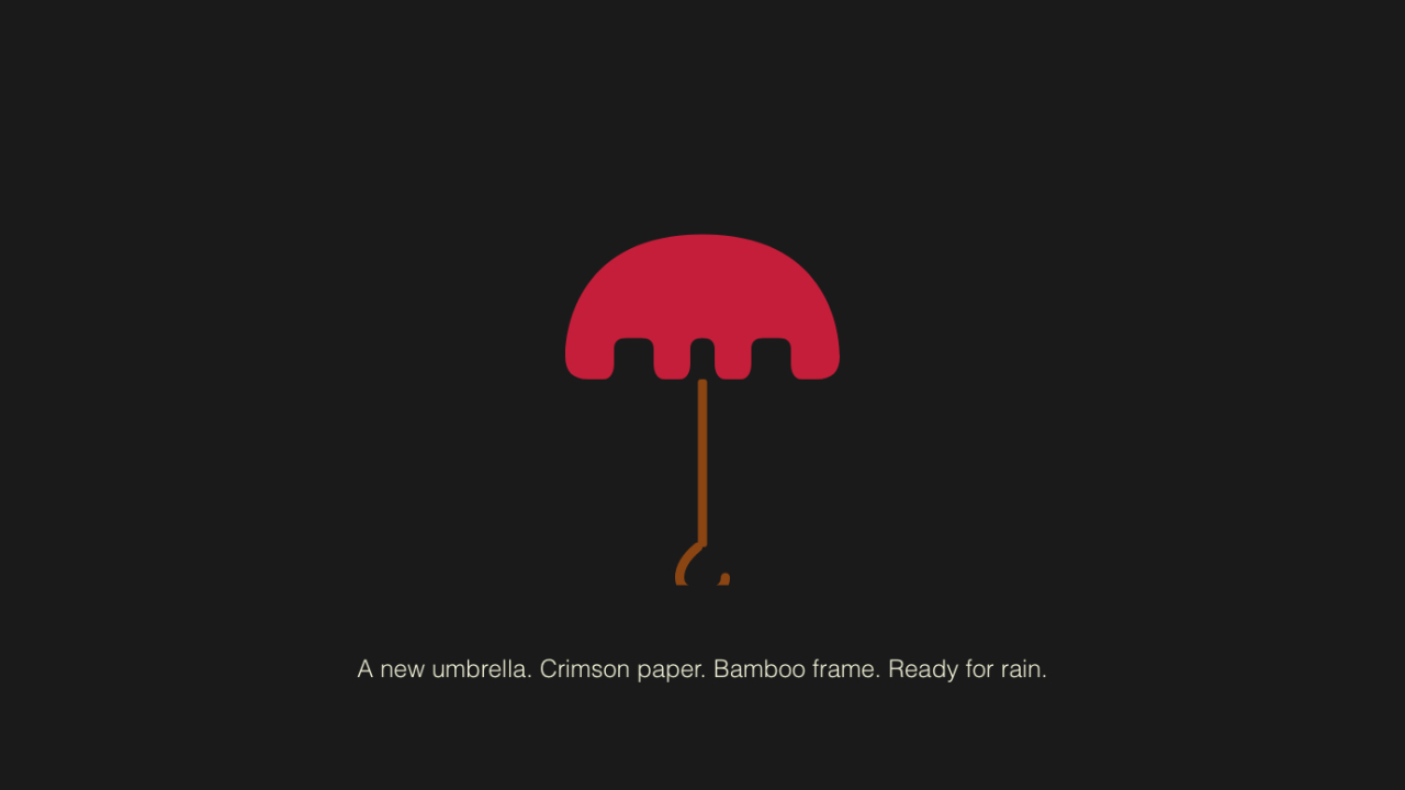 The Hundred Year Umbrella